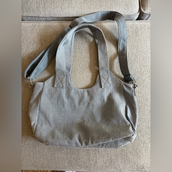 True Religion Blue Denim Bag - Picture 3 of 7